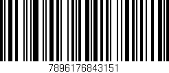 Código de barras (EAN, GTIN, SKU, ISBN): '7896176843151'