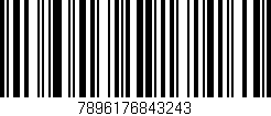 Código de barras (EAN, GTIN, SKU, ISBN): '7896176843243'