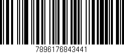 Código de barras (EAN, GTIN, SKU, ISBN): '7896176843441'
