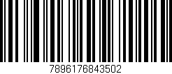 Código de barras (EAN, GTIN, SKU, ISBN): '7896176843502'