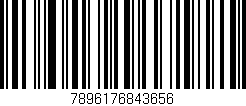 Código de barras (EAN, GTIN, SKU, ISBN): '7896176843656'