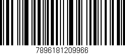 Código de barras (EAN, GTIN, SKU, ISBN): '7896181209966'