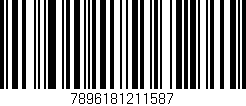 Código de barras (EAN, GTIN, SKU, ISBN): '7896181211587'