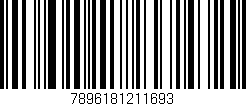 Código de barras (EAN, GTIN, SKU, ISBN): '7896181211693'