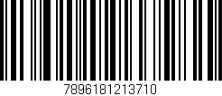 Código de barras (EAN, GTIN, SKU, ISBN): '7896181213710'