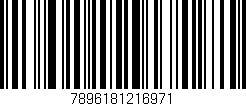 Código de barras (EAN, GTIN, SKU, ISBN): '7896181216971'
