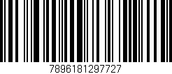 Código de barras (EAN, GTIN, SKU, ISBN): '7896181297727'