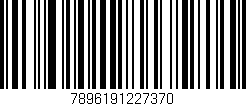 Código de barras (EAN, GTIN, SKU, ISBN): '7896191227370'