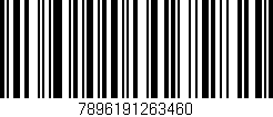 Código de barras (EAN, GTIN, SKU, ISBN): '7896191263460'