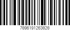 Código de barras (EAN, GTIN, SKU, ISBN): '7896191263828'
