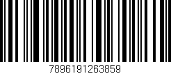 Código de barras (EAN, GTIN, SKU, ISBN): '7896191263859'