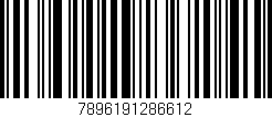 Código de barras (EAN, GTIN, SKU, ISBN): '7896191286612'