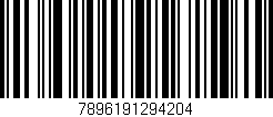 Código de barras (EAN, GTIN, SKU, ISBN): '7896191294204'