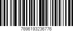 Código de barras (EAN, GTIN, SKU, ISBN): '7896193236776'