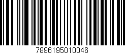 Código de barras (EAN, GTIN, SKU, ISBN): '7896195010046'