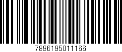 Código de barras (EAN, GTIN, SKU, ISBN): '7896195011166'