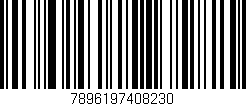 Código de barras (EAN, GTIN, SKU, ISBN): '7896197408230'