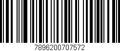 Código de barras (EAN, GTIN, SKU, ISBN): '7896200707572'