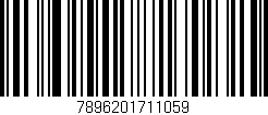 Código de barras (EAN, GTIN, SKU, ISBN): '7896201711059'