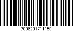 Código de barras (EAN, GTIN, SKU, ISBN): '7896201711158'