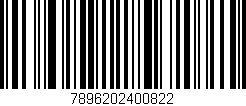 Código de barras (EAN, GTIN, SKU, ISBN): '7896202400822'