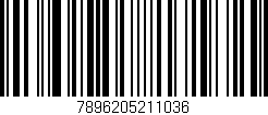 Código de barras (EAN, GTIN, SKU, ISBN): '7896205211036'