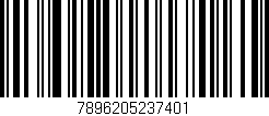 Código de barras (EAN, GTIN, SKU, ISBN): '7896205237401'