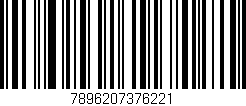 Código de barras (EAN, GTIN, SKU, ISBN): '7896207376221'