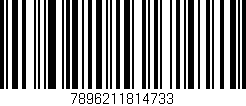 Código de barras (EAN, GTIN, SKU, ISBN): '7896211814733'