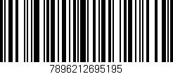 Código de barras (EAN, GTIN, SKU, ISBN): '7896212695195'