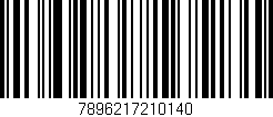 Código de barras (EAN, GTIN, SKU, ISBN): '7896217210140'
