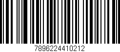 Código de barras (EAN, GTIN, SKU, ISBN): '7896224410212'
