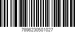 Código de barras (EAN, GTIN, SKU, ISBN): '7896230501027'