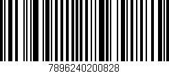 Código de barras (EAN, GTIN, SKU, ISBN): '7896240200828'
