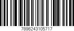 Código de barras (EAN, GTIN, SKU, ISBN): '7896243105717'