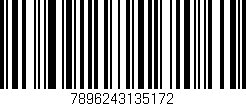 Código de barras (EAN, GTIN, SKU, ISBN): '7896243135172'