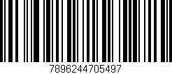 Código de barras (EAN, GTIN, SKU, ISBN): '7896244705497'