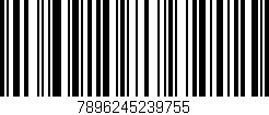 Código de barras (EAN, GTIN, SKU, ISBN): '7896245239755'