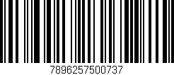Código de barras (EAN, GTIN, SKU, ISBN): '7896257500737'
