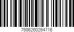 Código de barras (EAN, GTIN, SKU, ISBN): '7896260284716'