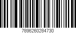 Código de barras (EAN, GTIN, SKU, ISBN): '7896260284730'