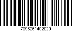 Código de barras (EAN, GTIN, SKU, ISBN): '7896261402829'