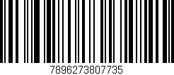 Código de barras (EAN, GTIN, SKU, ISBN): '7896273807735'