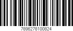 Código de barras (EAN, GTIN, SKU, ISBN): '7896278100824'