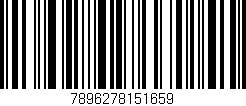 Código de barras (EAN, GTIN, SKU, ISBN): '7896278151659'