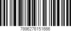 Código de barras (EAN, GTIN, SKU, ISBN): '7896278151666'