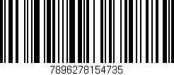Código de barras (EAN, GTIN, SKU, ISBN): '7896278154735'