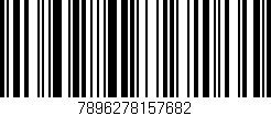 Código de barras (EAN, GTIN, SKU, ISBN): '7896278157682'