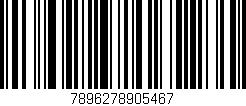 Código de barras (EAN, GTIN, SKU, ISBN): '7896278905467'