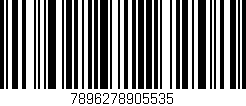 Código de barras (EAN, GTIN, SKU, ISBN): '7896278905535'